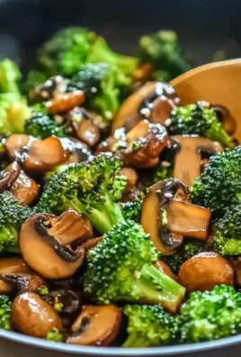 Broccoli and Mushroom Stir-Fry