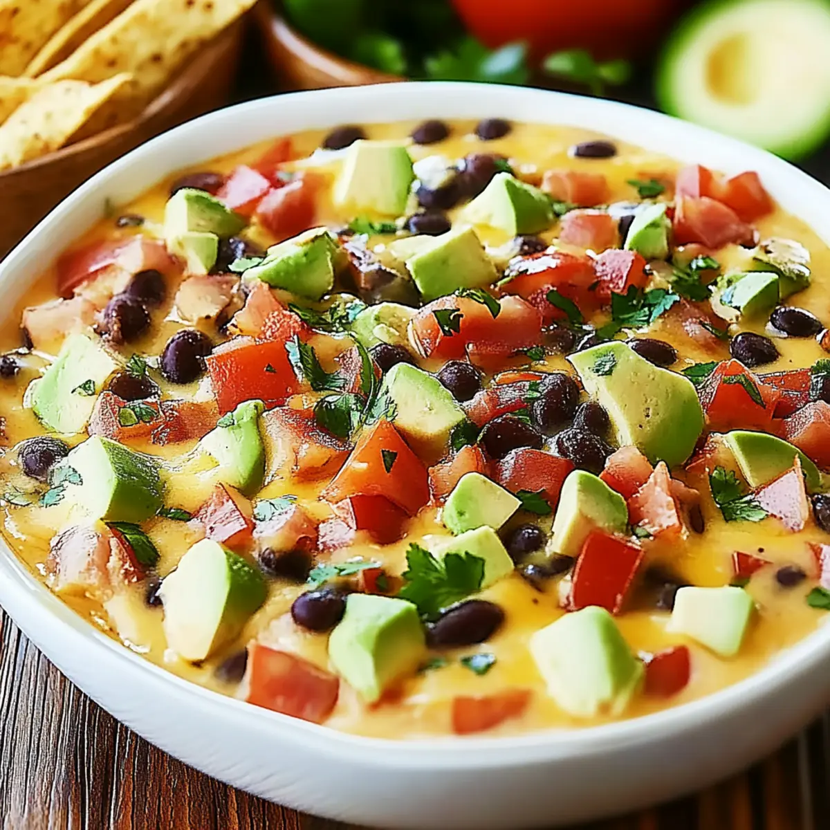 Cheesy Black Bean Dip