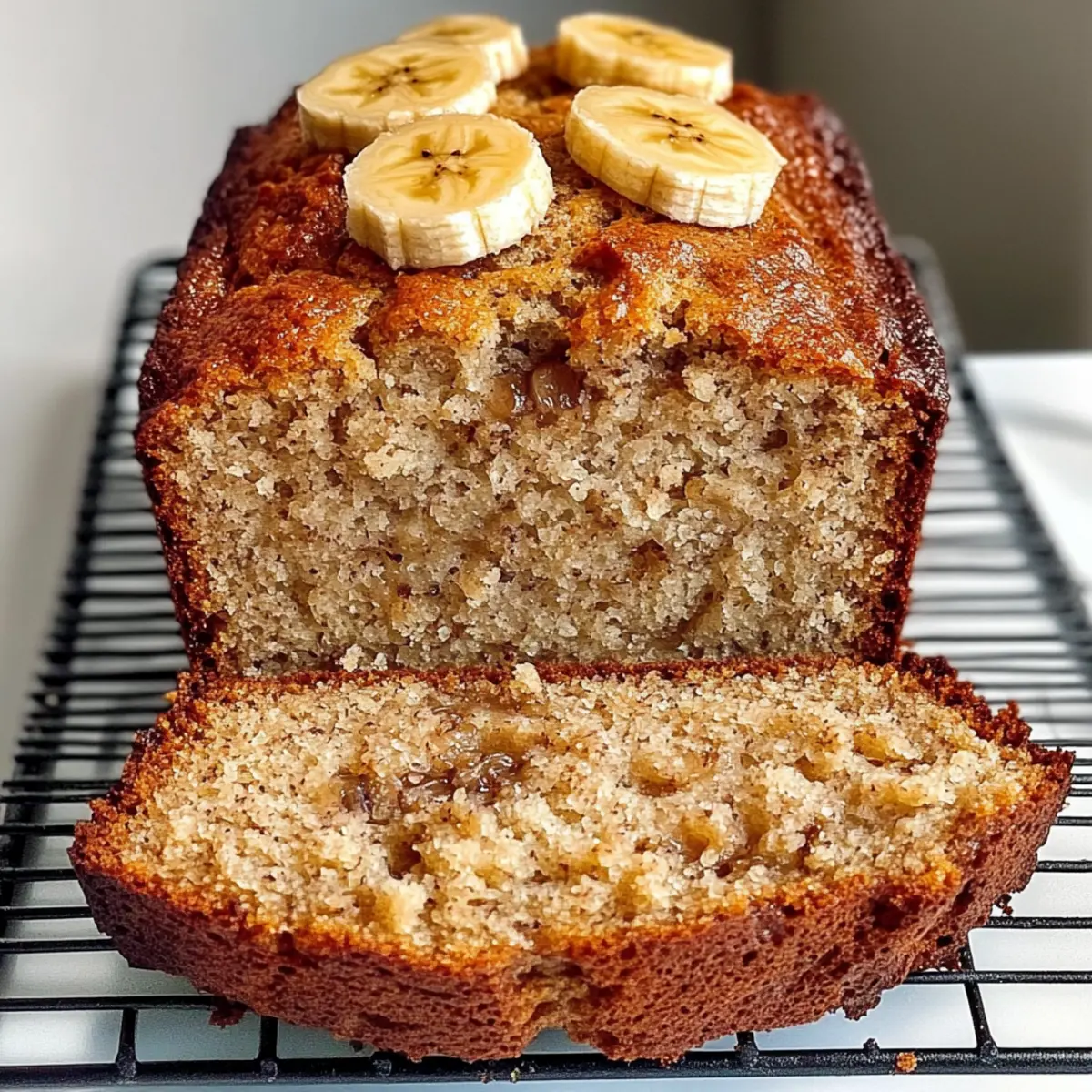 Cottage Cheese Banana Bread