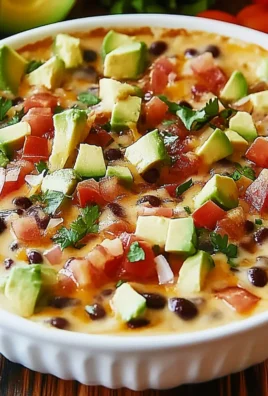 Cheesy Black Bean Dip