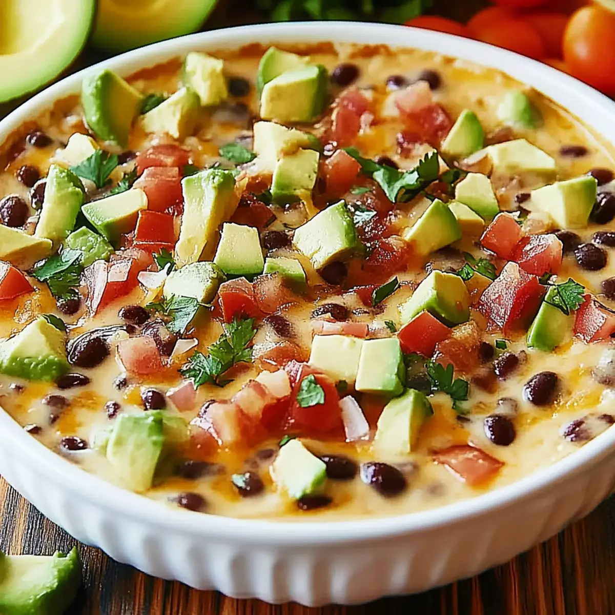 Cheesy Black Bean Dip