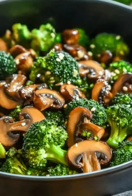 Broccoli and Mushroom Stir-Fry