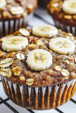 Flourless Banana Oatmeal Muffins