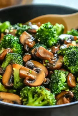 Broccoli and Mushroom Stir-Fry