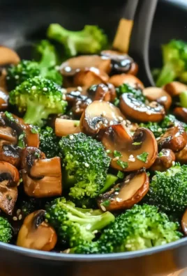 Broccoli and Mushroom Stir-Fry