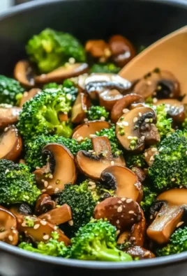 Broccoli and Mushroom Stir-Fry