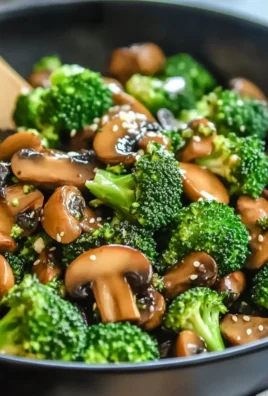 Broccoli and Mushroom Stir-Fry