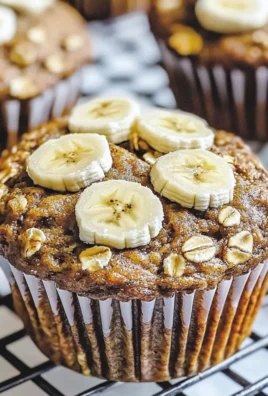 Flourless Banana Oatmeal Muffins