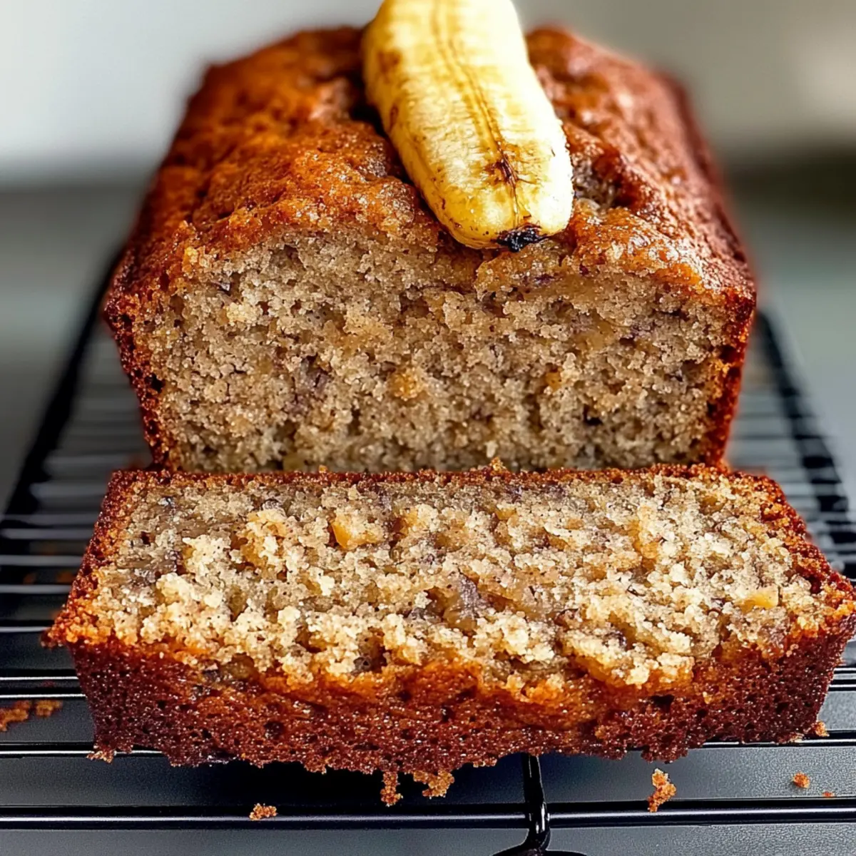 Cottage Cheese Banana Bread