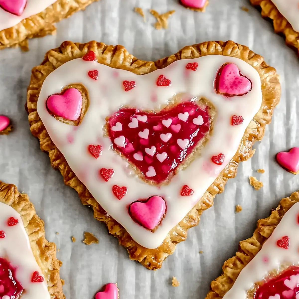 Valentine’s Day Inspired Pop-Tarts with Sweetheart Strawberry Jam