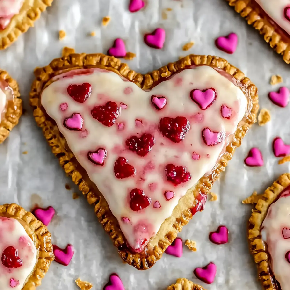 Valentine’s Day Inspired Pop-Tarts with Sweetheart Strawberry Jam