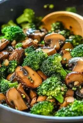 Broccoli and Mushroom Stir-Fry