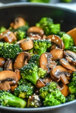 Broccoli and Mushroom Stir-Fry