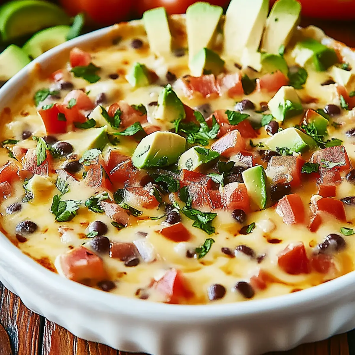 Cheesy Black Bean Dip