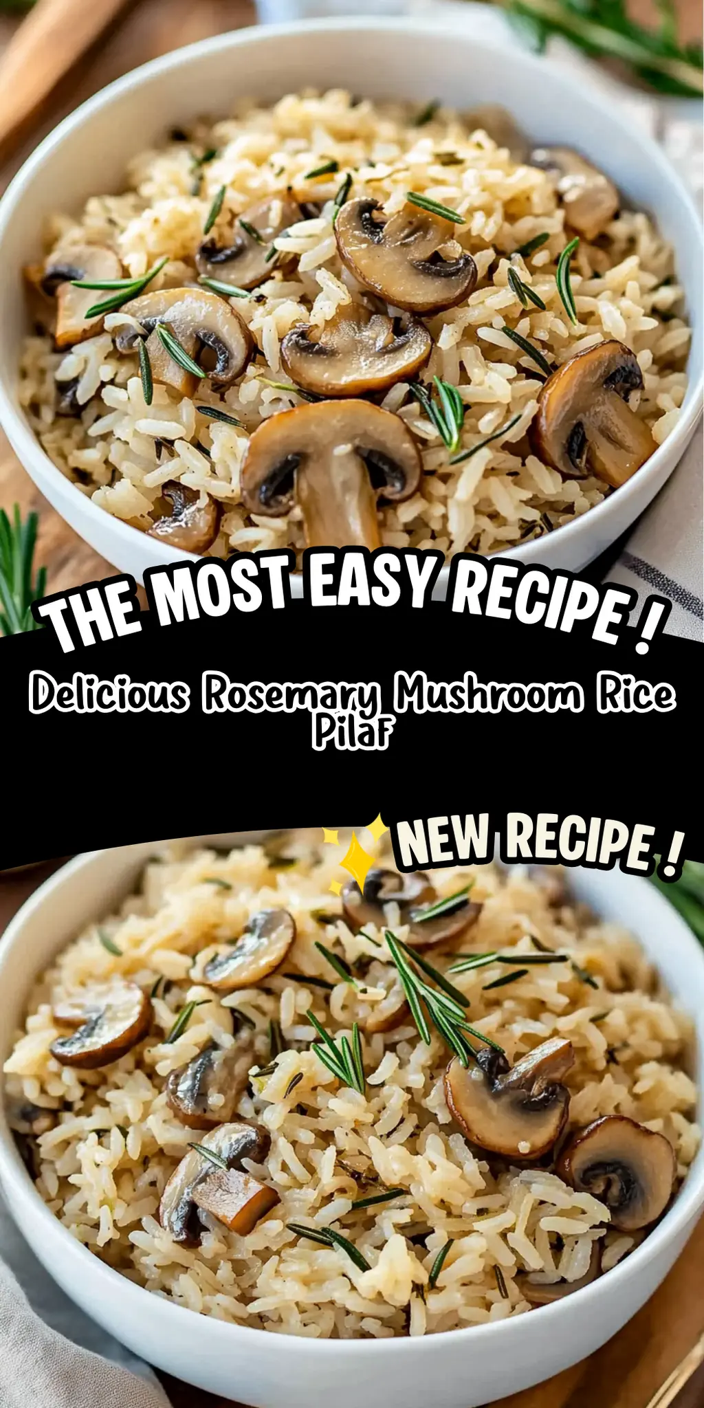 Rosemary Rice Delicious Rosemary Mushroom Rice Pilaf Recipe for Flavorful Meals