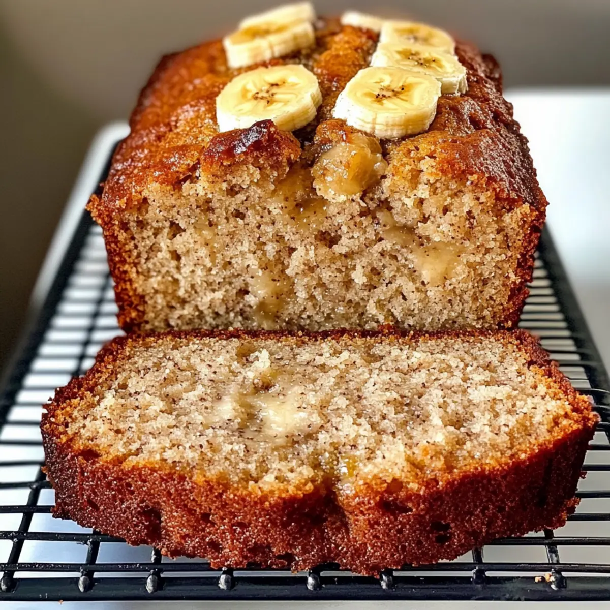 Cottage Cheese Banana Bread