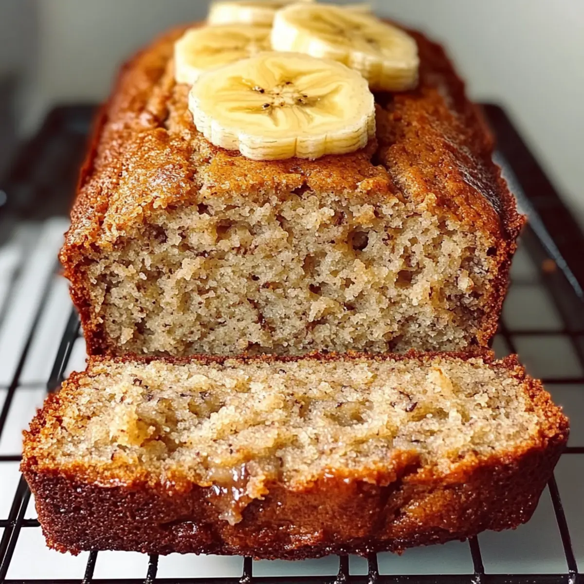 Cottage Cheese Banana Bread