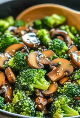 Broccoli and Mushroom Stir-Fry