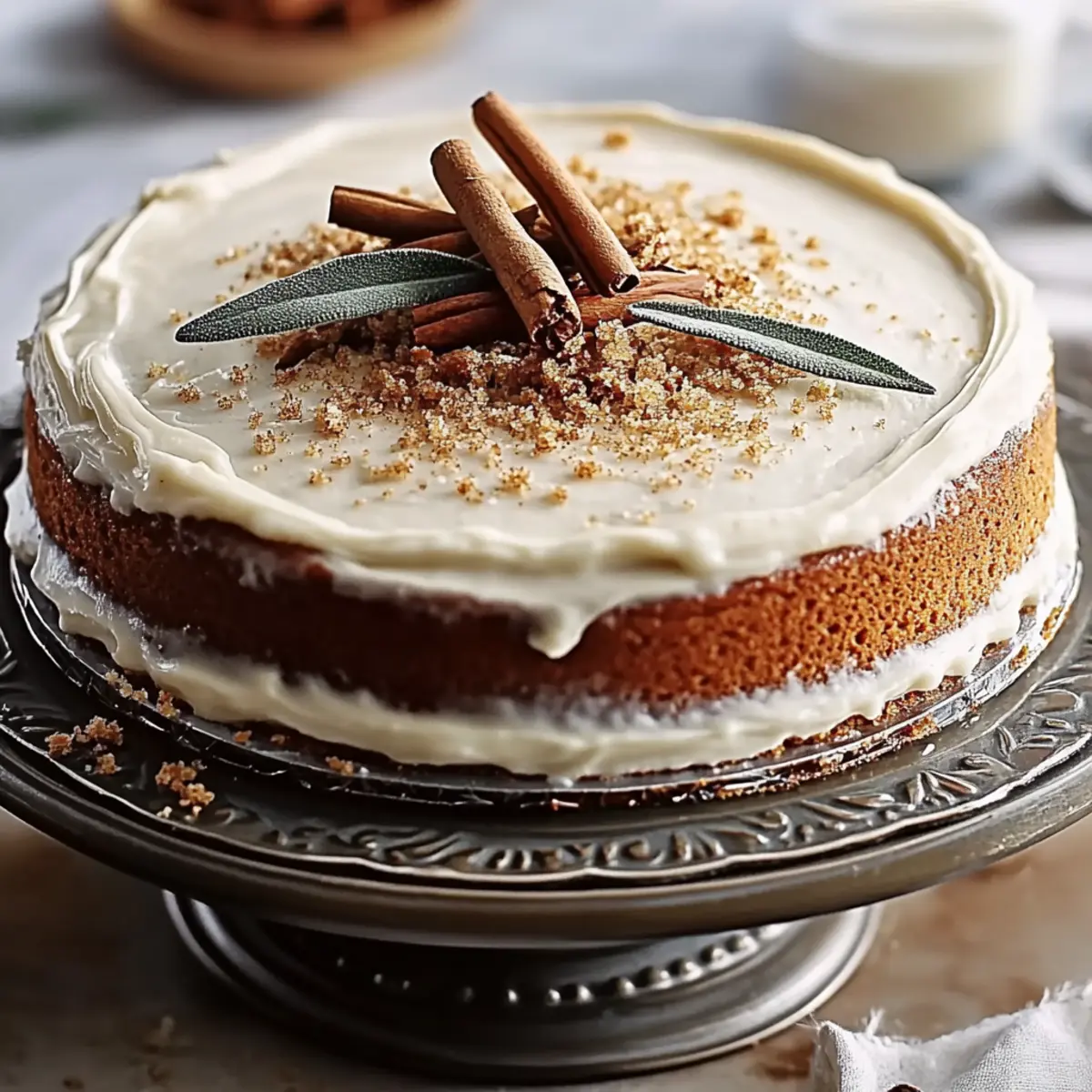 Delicious Old-Fashioned Spice Cake Recipe with Cream Cheese Frosting