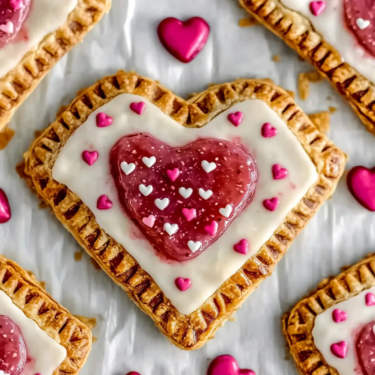 Valentine’s Day Inspired Pop-Tarts with Sweetheart Strawberry Jam