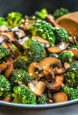 Broccoli and Mushroom Stir-Fry