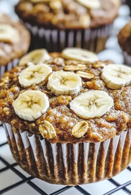 Flourless Banana Oatmeal Muffins