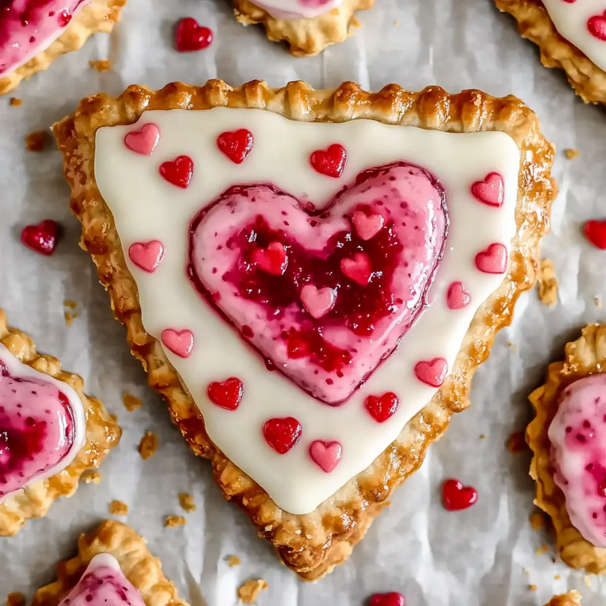 Valentine’s Day Inspired Pop-Tarts with Sweetheart Strawberry Jam