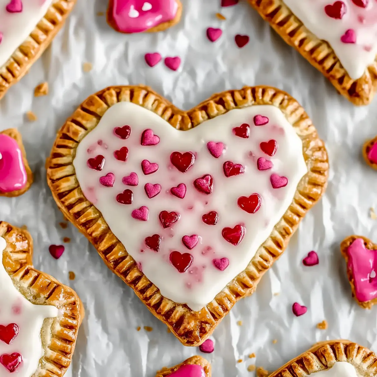 Valentine’s Day Inspired Pop-Tarts with Sweetheart Strawberry Jam