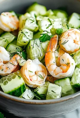 Cucumber Shrimp Salad