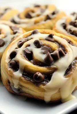 Chocolate Chip Cookie Stuffed Cinnamon Rolls