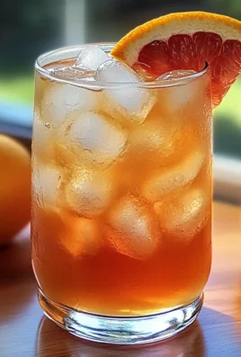 Grapefruit Honey Iced Tea