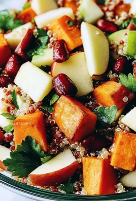Apple Sweet Potato Quinoa Salad