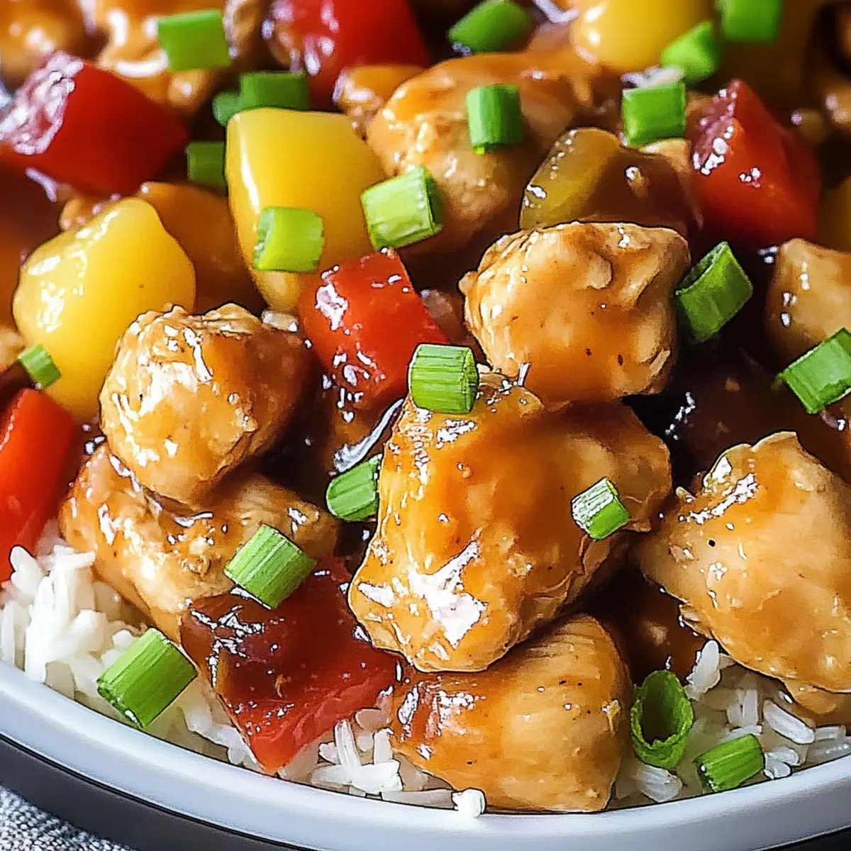 Sweet Hawaiian Crockpot Chicken