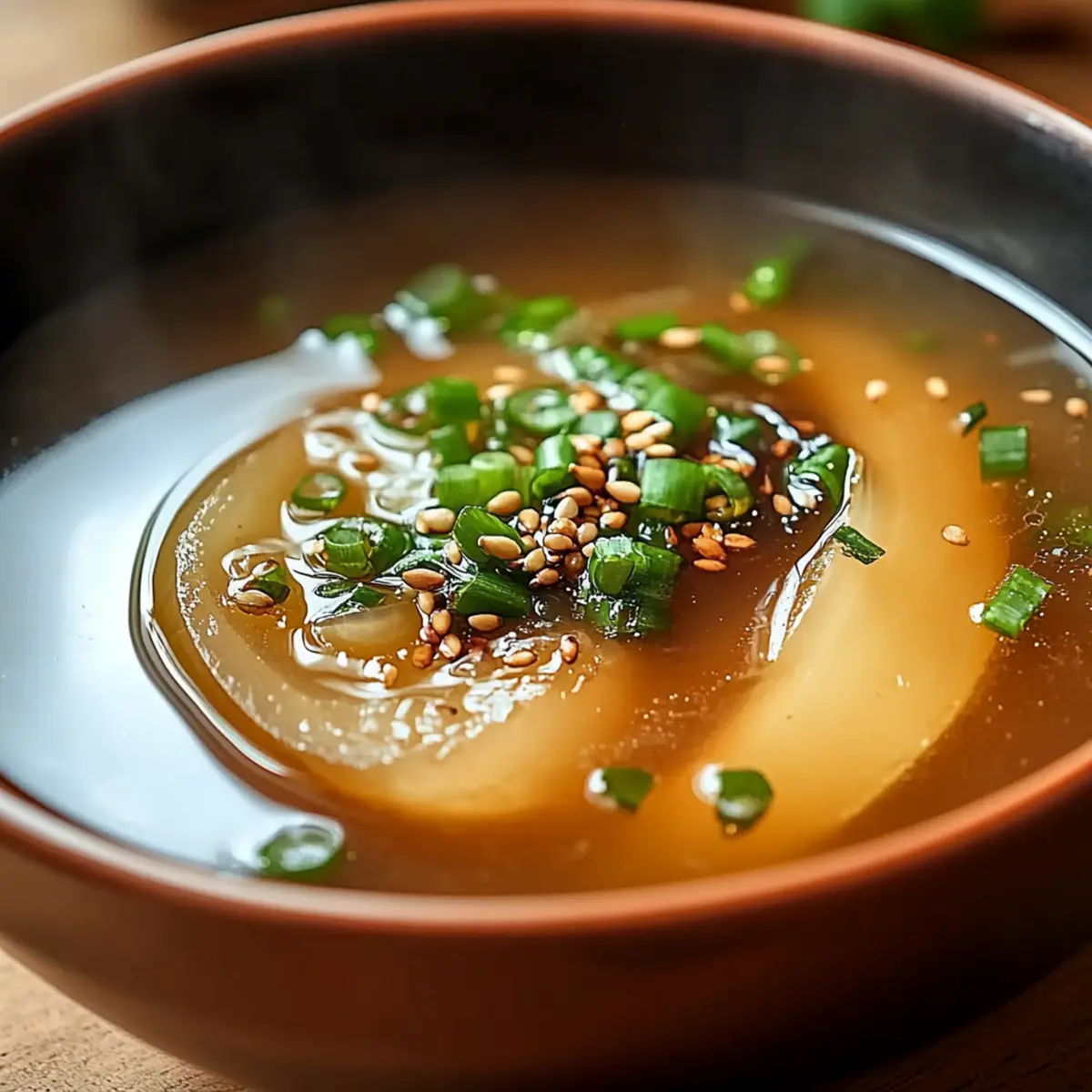 Delicious Japanese Onion Soup