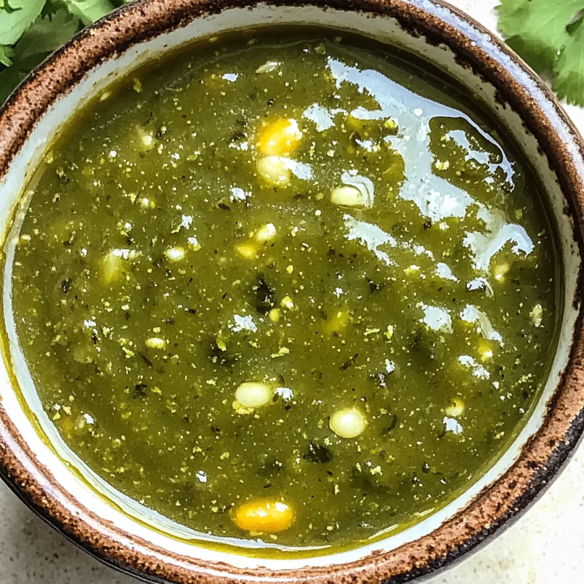 Green Enchilada Sauce