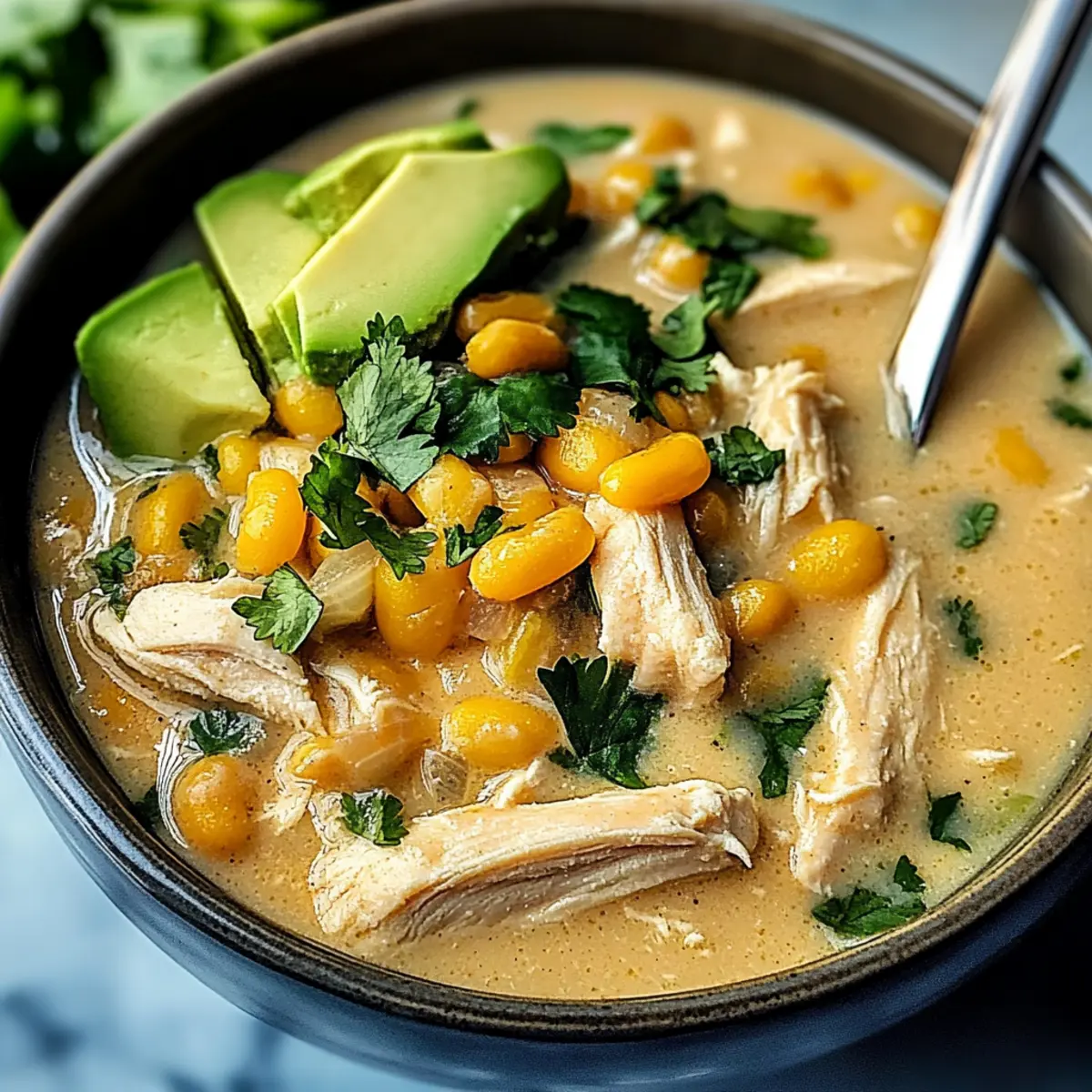 Creamy White Chicken Chili
