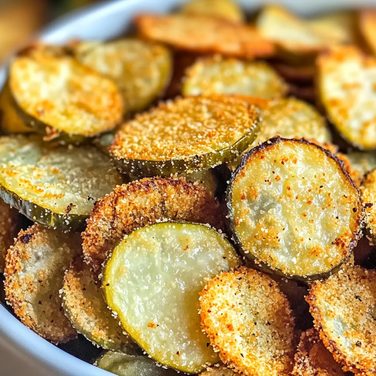Air Fryer Pickle Chips